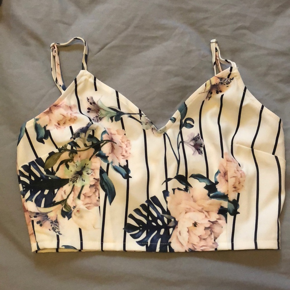 Floral Crop top
